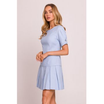 Rochie cu fusta plisata -