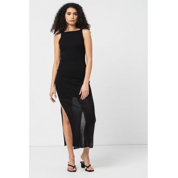 Rochie cu slituri laterale Sveily