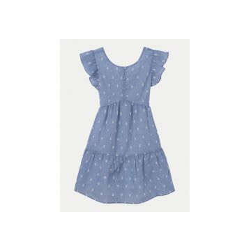 Rochie fete -  141911 - Albastru - Poliester -