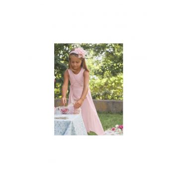 Rochie fete -  35043 - Poliester - 128 CM - Roz