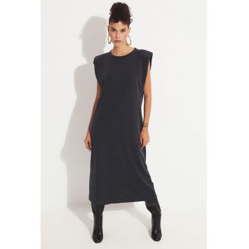 Rochie lunga din amestec de modal
