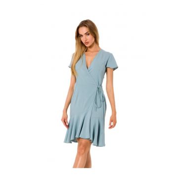 Rochie plic cu volan