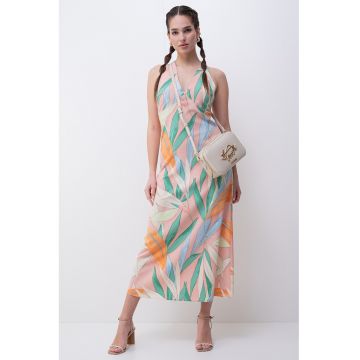 Rochie cu decolteu in V si model Rochie cu decolteu in V si model