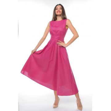 Rochie cu model si buzunare laterale