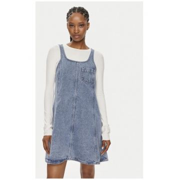 Rochie dama -  Albastru - Bumbac