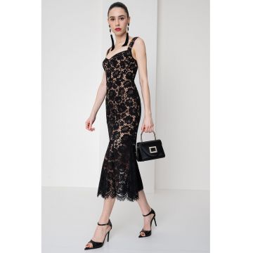 Rochie din dantela - fara maneci