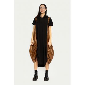Rochie lejera cu model colorblock