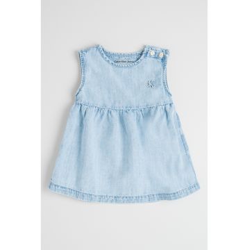 Rochie babydoll din denim