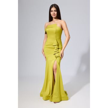 Rochie de ocazie premium tip sirena cu model one shoulder Dellora Fistic