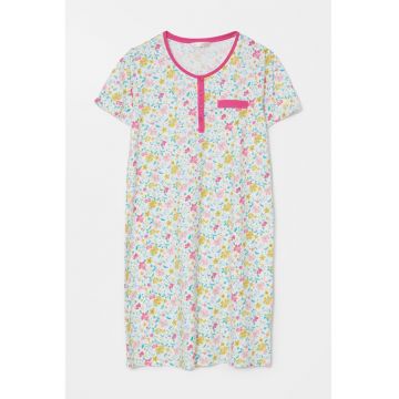 Rochie de seara cu imprimeu floral