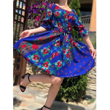 Rochie eleganta Bujori 3 Rochie eleganta Bujori 3