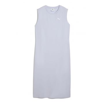 Rochie fara maneci cu logo discret