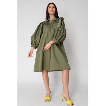 Rochie larga Kaki 15533