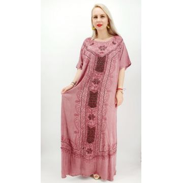Rochie Lunga Brodata Miuta 34
