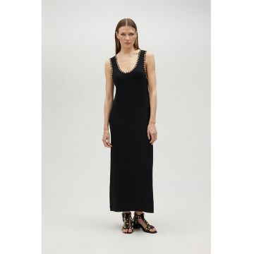 Rochie lunga fara maneci MS2516034