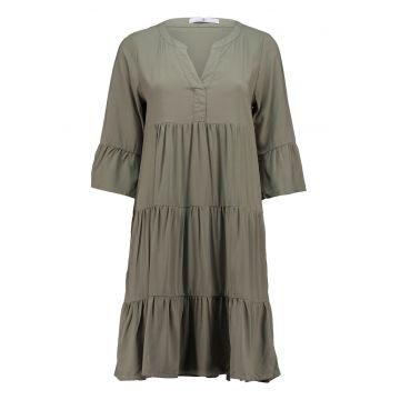 Rochie midi cu croiala A