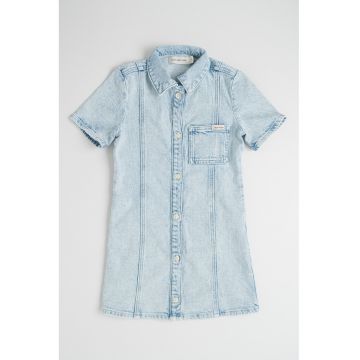 Rochie slim fit din denim