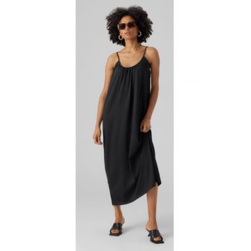 Rochie -  12948 - Bumbac/Poliester - Negru