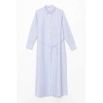 Rochie-camasa cu maneci lungi