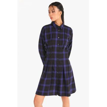 Rochie-camasa cu model in carouri