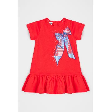 Rochie cu terminatie evazata