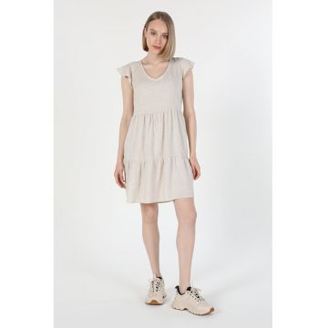 Rochie De Dama Bej Regular Fit Cl1059507 8683197223456