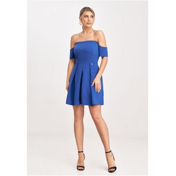 Rochie de mireasa  albastru - poliester
