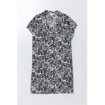 Rochie dreapta cu model