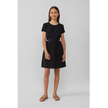 Rochie evazata cu decupaje laterale