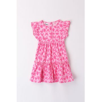 Rochie evazata cu imprimeu
