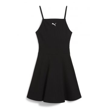 Rochie evazata cu logo