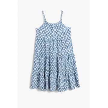 Rochie evazata cu model grafic