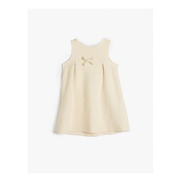 Rochie evazata din amestec de bumbac
