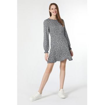 Rochie evazata slim fit