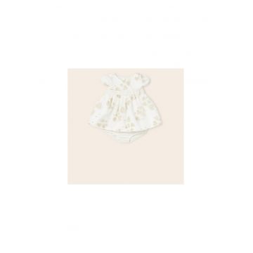 Rochie fete -  301829683 - Poliester - Ecru - 50 - 56 CM
