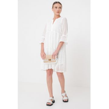 Rochie lejera cu maneci 3/4