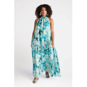 Rochie lejera cu model tie-dye