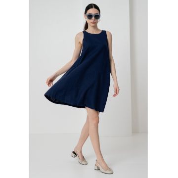 Rochie lejera din in - fara maneci