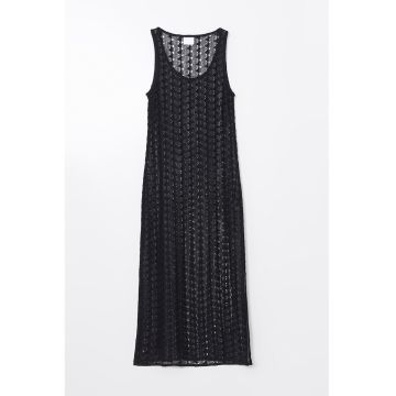 Rochie lunga din bumbac - pentru plaja