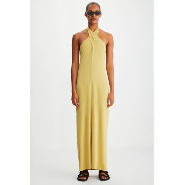 Rochie lunga fara maneci Meliora