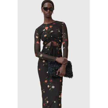 Rochie maxi cu design cu fronseuri Kathy