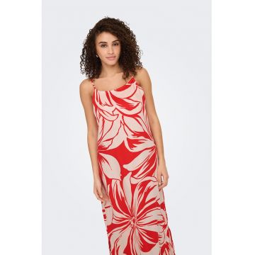 Rochie maxi din modal cu model floral