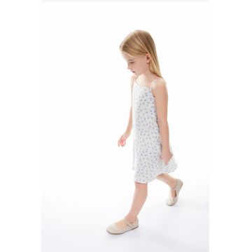 Rochie midi cu model floral