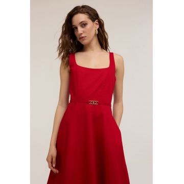 Rochie midid evazata