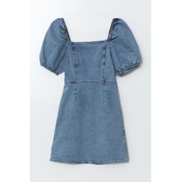 Rochie mini cu decolteu patrat