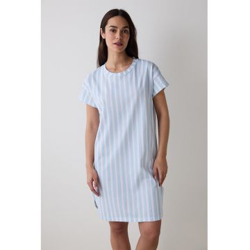 Rochie mini cu model in dungi