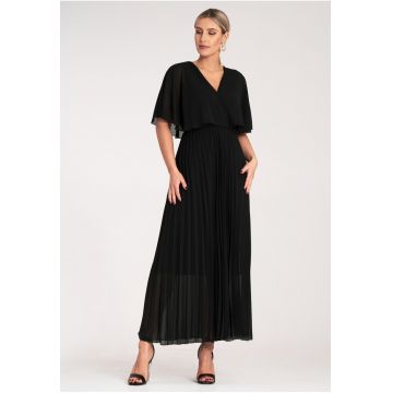 Rochie  neagra - eleganta - poliester -