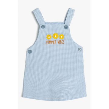 Rochie-sarafan cu broderie