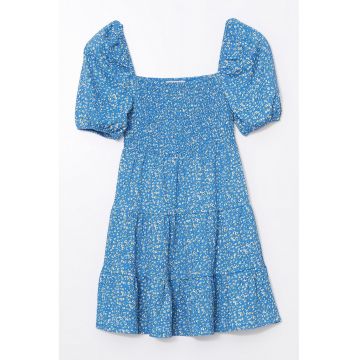 Rochie scurta cu decolteu patrat