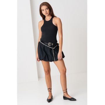 Rochie scurta din amestec de bumbac